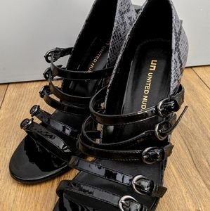 United Nude high heel block sandal